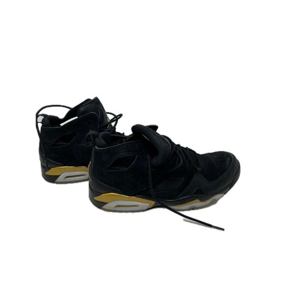 Nike Jordan Flight Club 91 Black Metallic Gold 2021 Mens 11 - Picture 3 of 7